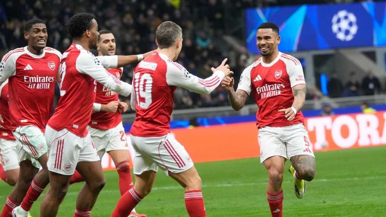 Rapor Pemain Arsenal Saat Gilas Inter: Gabriel Jesus Bersinar, Saka Kembali Kesulitan